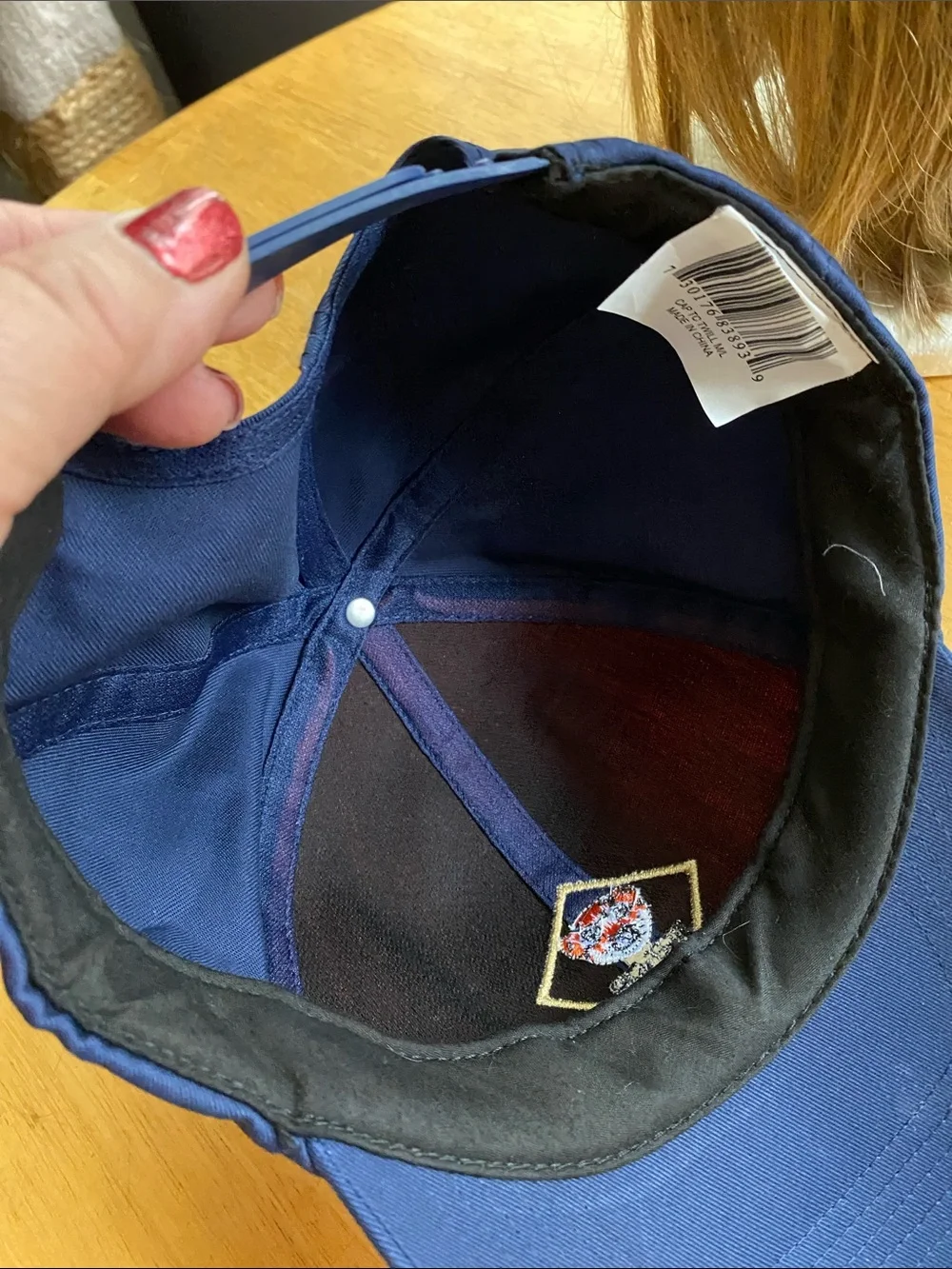 BSA Tiger Cub Boy Scouts Blue & Orange Adjustable Baseball Cap Hat M/L Cub Scout